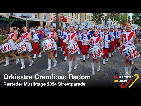 Orkiestra Grandioso Radom - WAMSB Streetparade - Rasteder Musiktage 2024, Germany