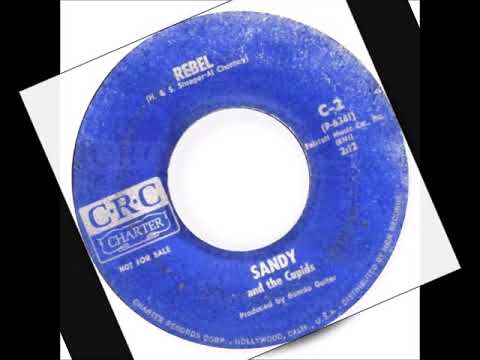 SANDY & THE CUPIDS - REBEL - C-R-C CHARTER 2 - 1963