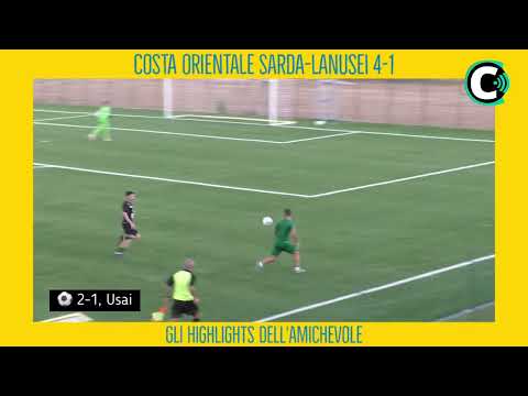 Costa Orientale Sarda-Lanusei 4-1: gli Highlights