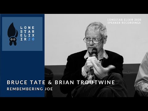 Lonestar Elixir 2020 Speaker Talks: Bruce Tate and Brian Troutwine - "Remembering Joe"