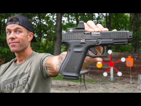 The Glock 19 That Has NO Recoil!! (Radian Afterburner)
