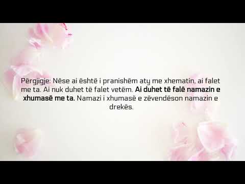 A duhet udhëtari ta falë namazin e xhumasë? - Feuzan