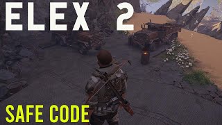 Elex 2 Safe Code (Reapers Trucks) Near Hanger Ruins
