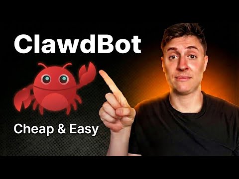 This is the CHEAPEST and EASIEST way to set up ClawdBot
