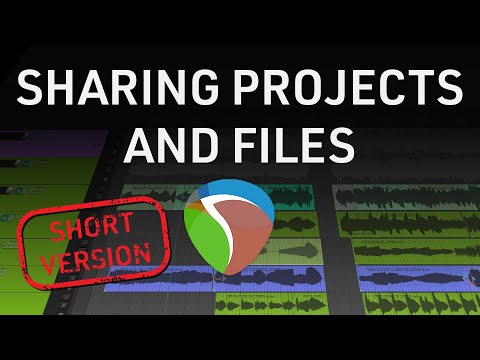 Reaper Tutorial | Sharing Projects and Files with Collaborators (Short Version)