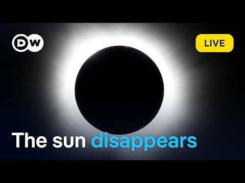 LIVE: Watch rare total solar eclipse across Europe | DW News