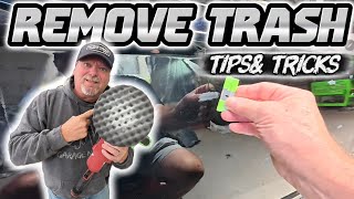 The Secret to a PERFECT Clear Coat Finish (Even If You Got Trash in It!)
