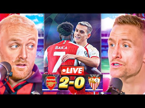 Can Arsenal Win Champions League? | Arsenal 2-0 Sevilla HIGHLIGHTS