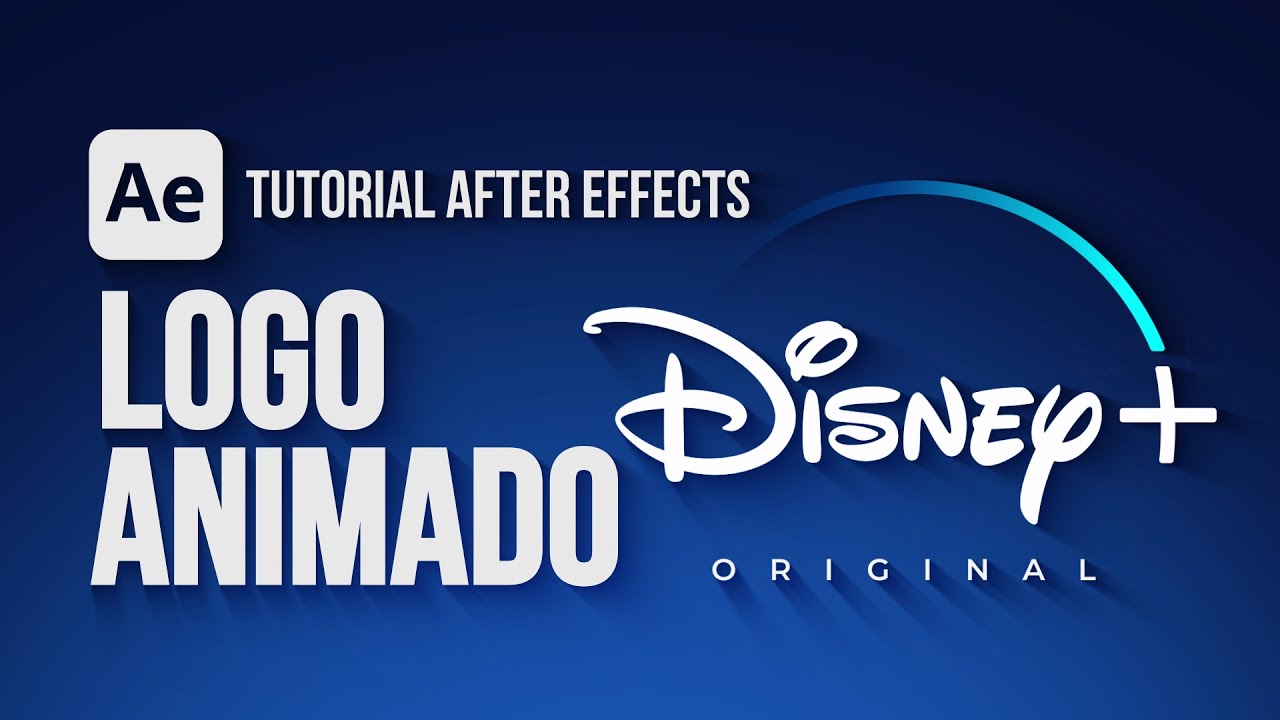 ANIMAÇÃO DO LOGO DISNEY+ | TUTORIAL AFTER EFFECTS
