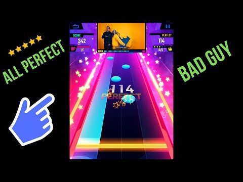 bad guy - Billie Eilish - Tap Music 3D(TapTap2) with Music Video - YouTube