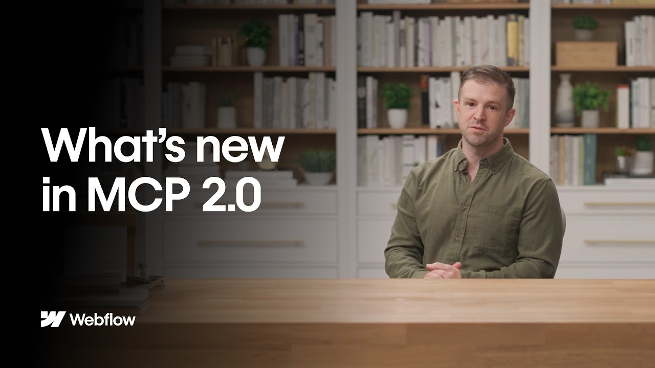 Introducing MCP 2.0 — Everything Your AI Agents Need to Build in Webflow