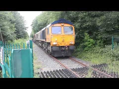GBRF Class 66776 working 6G84 arriving into Donnington Freight Terminal