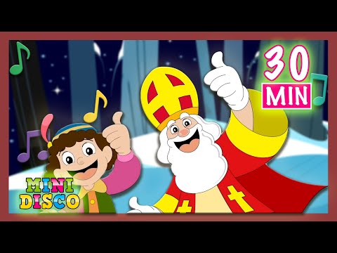 Sinterklaasliedjes voor Sinterklaas | 30 min Compilatie ⏰ | Minidisco
