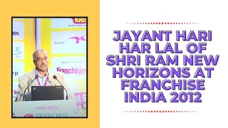 Jayant Hari Har Lal of Shri Ram New Horizons at Franchise India 2012 image