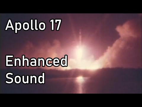Apollo 17 Launch with Enhanced Sound!
