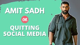Amit Sadh REVEALS The Reason Behind Quitting Social Media| Exclusive Interview video
