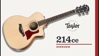 Taylor Guitars 214ce | Video Overview