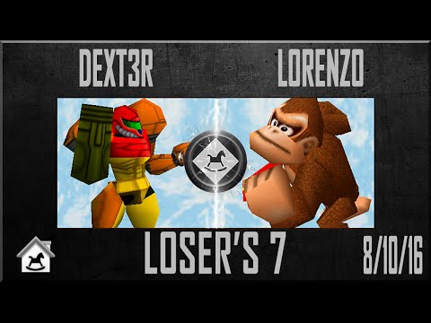 Darkhouse 12 Winners Semis - Dext3r (Samus) Vs. Lorenzo (Donkey Kong) Super Smash Bros - SSB64