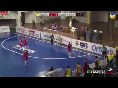 Defesas do Willian - Assoeva 2x3 JEC - Copa do Brasil de Futsal