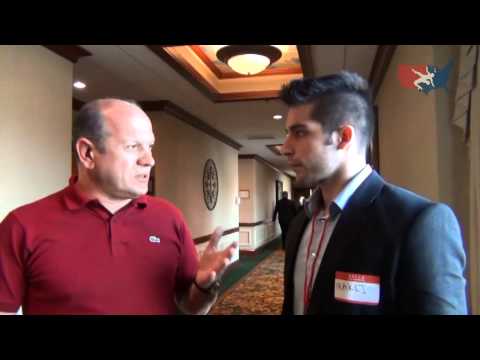 Georgian coach Begi Darchia before the Curby Cup