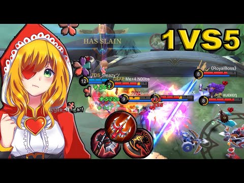 100% UNKILLABLE 👑 NEW RUBY BUILD AND EMBLEM  -ENEMIES CANT KILL ME 😱/Top 2 Global By Sleazyツ|MLBB.