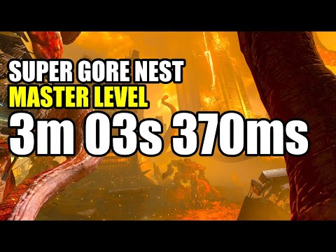 Super Gore Nest Master Level in 3m 03s 370ms (Any% Limited)