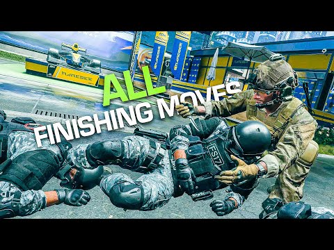 Modern Warfare 2 - All Finishing Moves / Executions