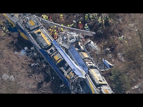 Tragedie! Accident feroviar &icirc;n Germania: Zece morți și peste 80 de răniți