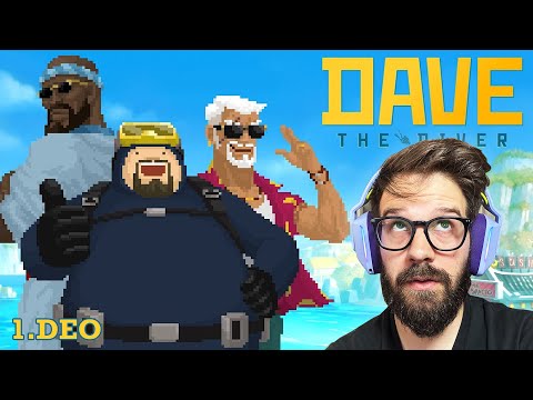 Danju ronim, noću suši valjam! | Dave the Diver Gameplay