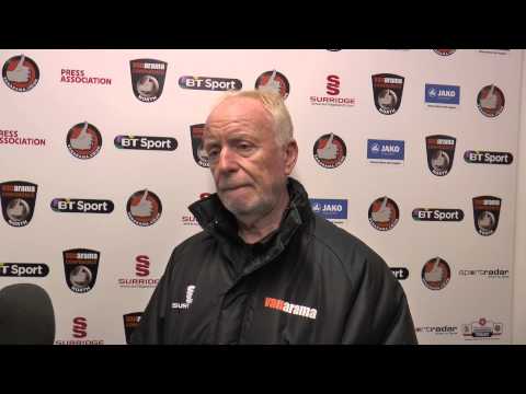 Post-Match Interview Alan Lord - Hednesford Town - 15.11.14