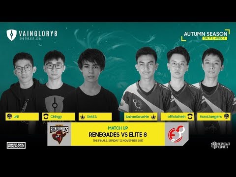 Renagades vs Elite 8 Game 2 Final | Vainglory 8 SEA Autumn 2017 Split 2 Week 4