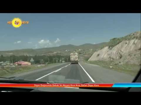 Digor Doğasında Kısa Araç Safari Digor Kars 4K UHD