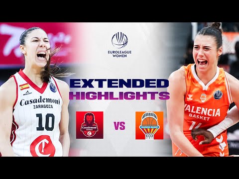 Casademont Zaragoza v Valencia Basket Club | Full Game Highlights | EuroLeague Women 2025-26