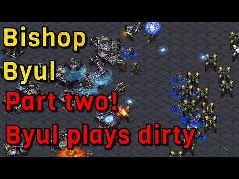Byul vs Bishop - Pro enters the Fastest arena! Byul plays dirty~