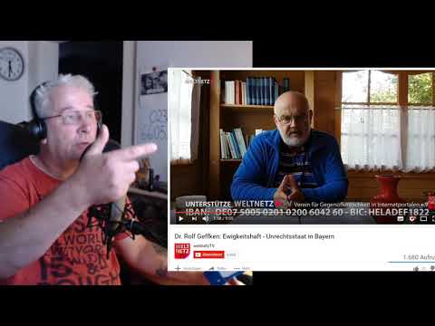 Kritik   Dr  Rolf Geffken    Ewigkeitshaft   Unrechtsstaat in Bayern