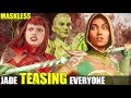 Who Teases Taunts A Maskless Jade The Best Relationship Banter Intro Dialogues MK 11