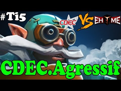 Dota 2 - CDEC Gaming VS EHOME Game 2 - Highlights - Group Stage - The International 5 #ti5