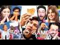 REACTORS React To SQUID GAME'S SUPER SILENT & INTENSE SCENE - MAN WITH THE UMBRELLA - Ep 3 Reactions