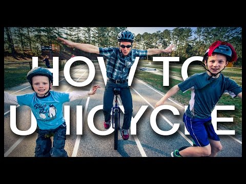 How to Ride a Unicycle - The Progression from the Expert: Roland Kays