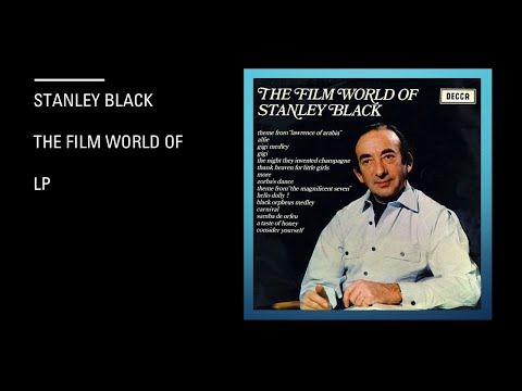 Stanley Black Conducting The London Festival Orchestra  – The Film World Of Stanley Black - Lp