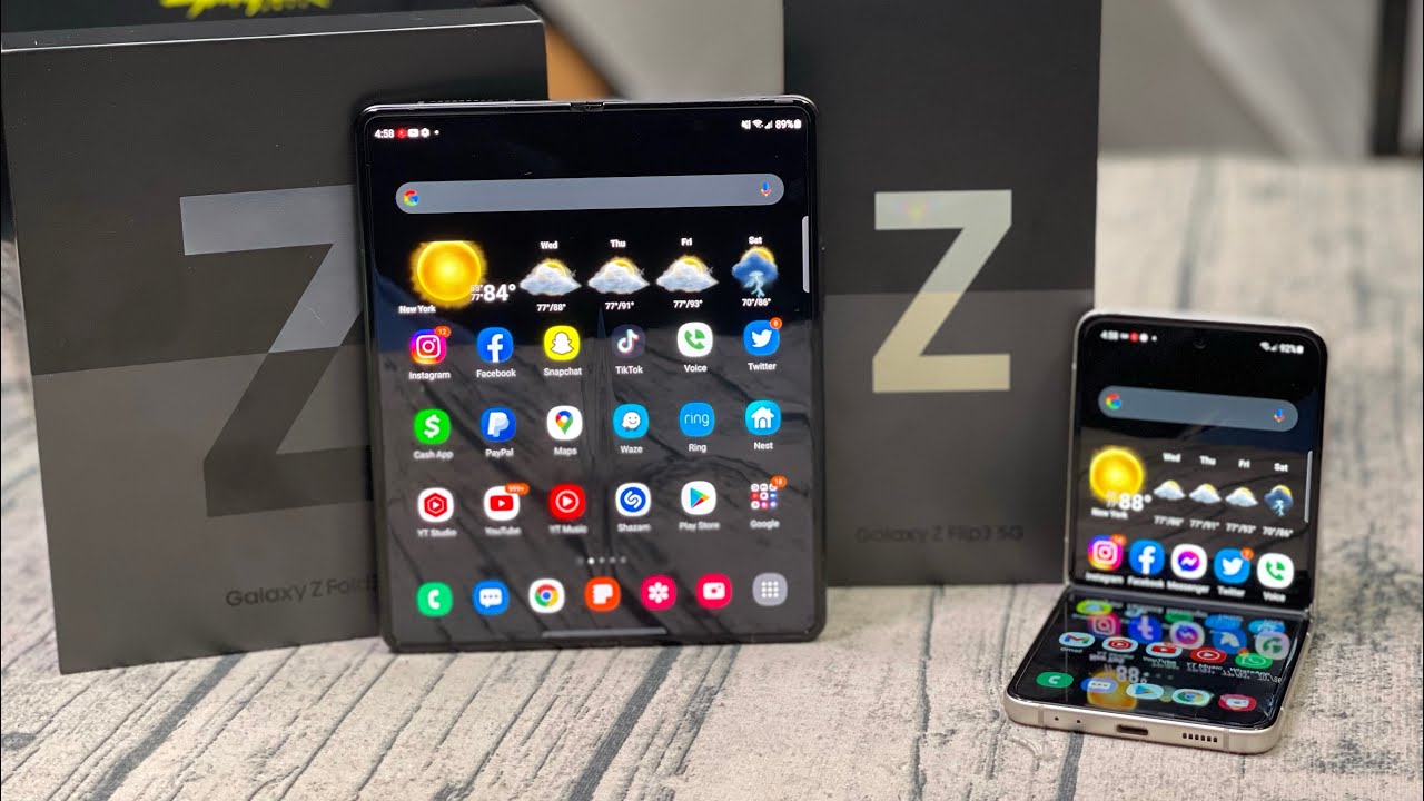 Samsung Galaxy Z Fold 3 / Z Flip 3 - Unboxing and First Impressions