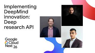 Implementing DeepMind innovation: Deep research API