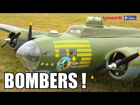 GIANT SCALE RC BOMBERS at RAF COSFORD