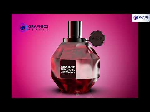 Luxury Perfume 3D Animation and CGI Rendering