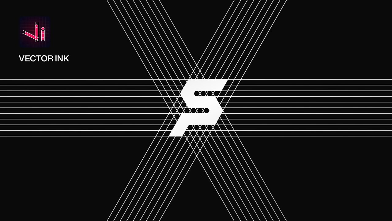 Letter Sp Monogram Logo || Vector Ink