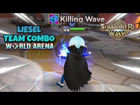 Liesel Team Combo in World Arena Ep. 2 - Summoners War