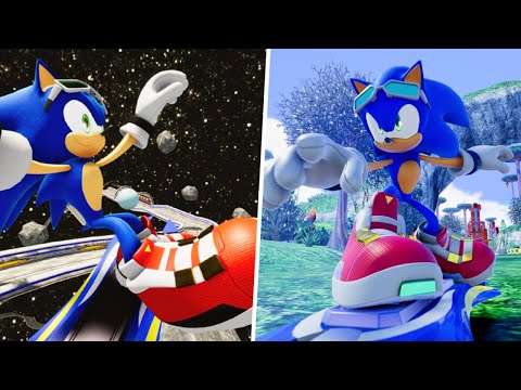 Sonic Riders X: Twinkle Park and Planet Wisp Update!