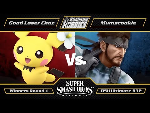RSH Ultimate #32: Good Loser Chaz (Pichu, Joker) vs Mumscookie (Snake, daisy) - Winners Round 1