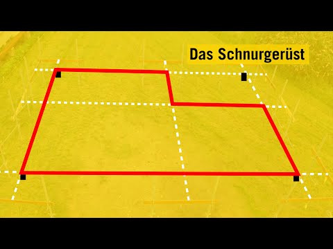 Bauvermessung - Das Schnurgerüst