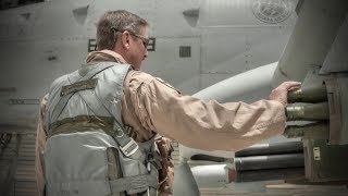 A-10 Thunderbolt II Pilot Prepares For Flight Before Takeoff